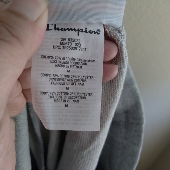 Champion Moisture Wicking Heather Grey Sweatpants NWT - Picture 6 of 6